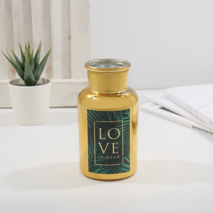 Ваза стеклянная Love, 12.3 х 6.5 х 6.5 см
Ваза стеклянная Love, 12.3 х 6.5 х 6.5 см