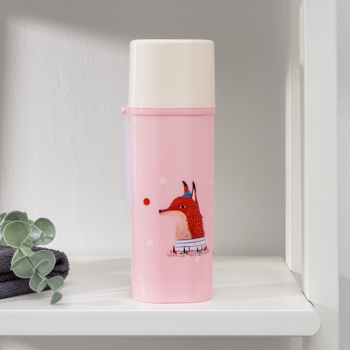 Футляр для зубной пасты и щётки «Лис», 19,5×6×4,5 см, цвет МИКС
Футляр для зубной пасты и щётки «Лис», 19,5×6×4,5 см, цвет МИКС