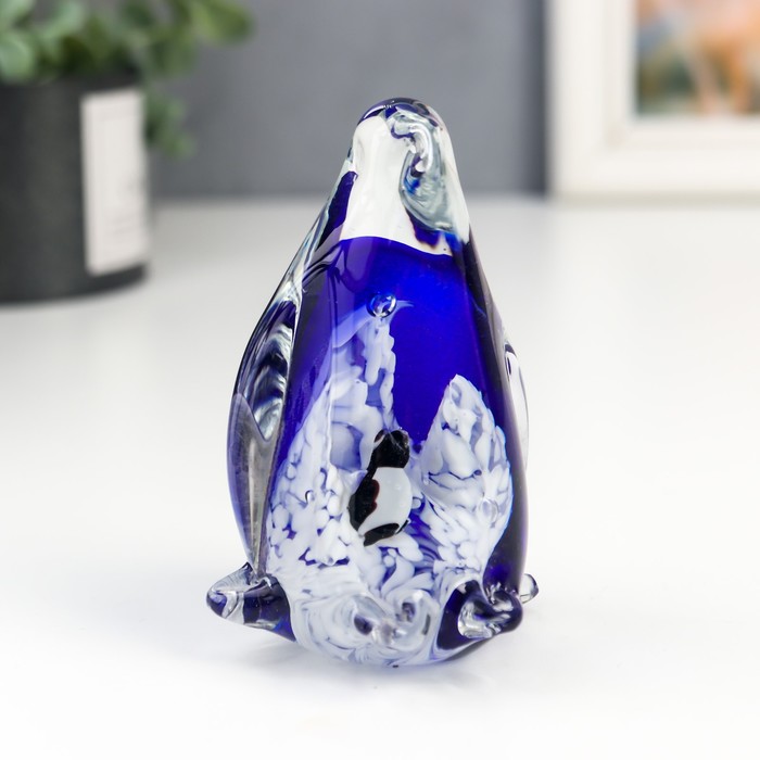 Сувенир стекло "Пингвин синий" под муранское стекло 10х7х7.5 см
Сувенир стекло "Пингвин синий" под муранское стекло 10х7х7.5 см