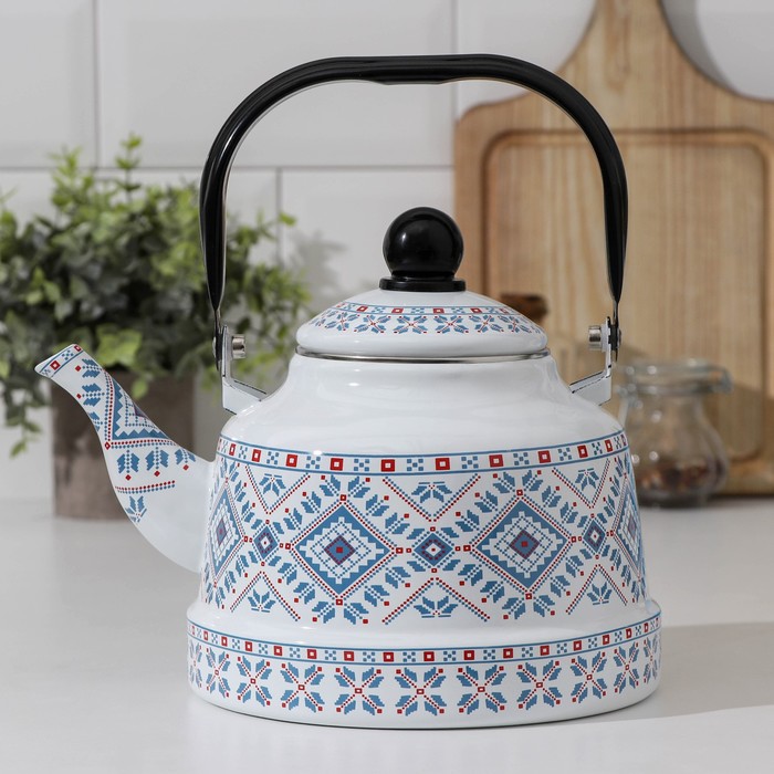 Чайник «Скандинавия», 2,5 л, 24×18×23,5 см, индукция, цвет белый
Чайник «Скандинавия», 2,5 л, 24×18×23,5 см, индукция, цвет белый