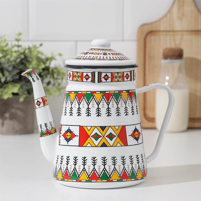 Кофейник эмалированный «Скандинавия», 1,5 л, 21,5×13×21,5, цвет белый
Кофейник эмалированный «Скандинавия», 1,5 л, 21,5×13×21,5, цвет белый