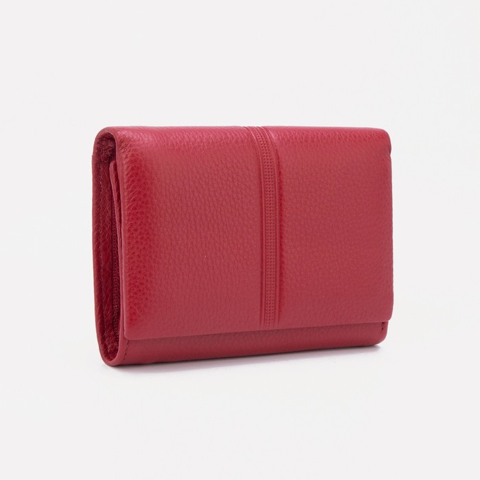 Кошелёк на магнитах, цвет красный
Кошелёк на магнитах, цвет красный