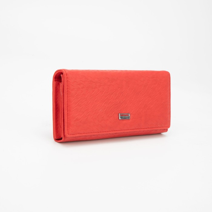 Кошелёк на кнопке, цвет красный
Кошелёк на кнопке, цвет красный