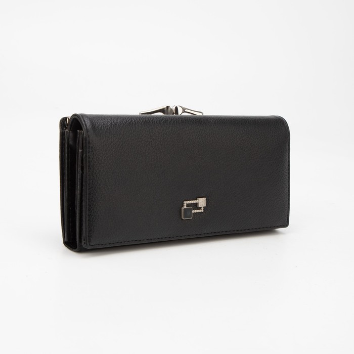 Кошелёк на магнитах, цвет чёрный
Кошелёк на магнитах, цвет чёрный