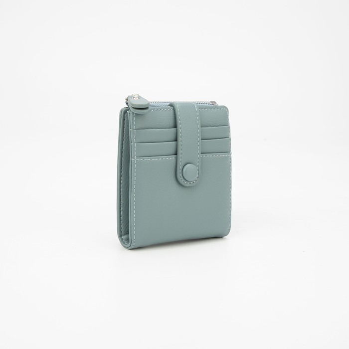 Кошелёк на кнопке, цвет голубой
Кошелёк на кнопке, цвет голубой