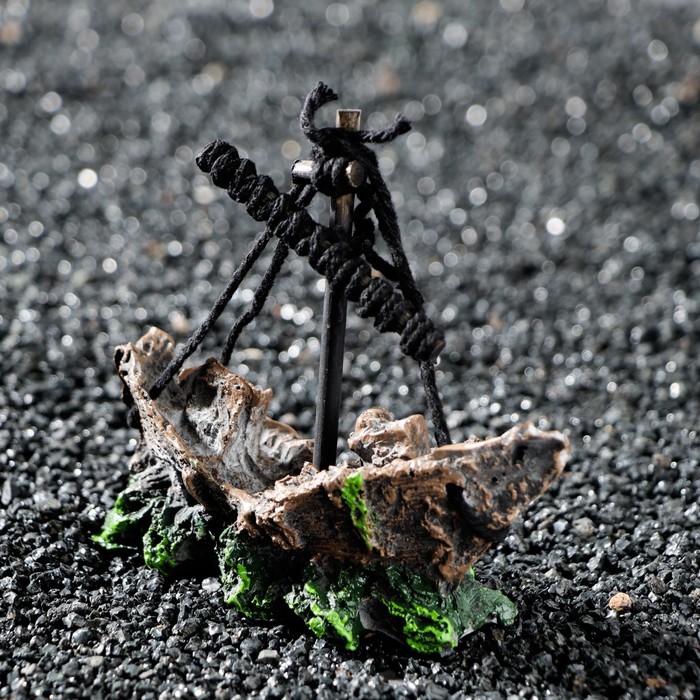 Декор для аквариума "Лодка", 12,5 х 5 х 8 см
Декор для аквариума "Лодка", 12,5 х 5 х 8 см