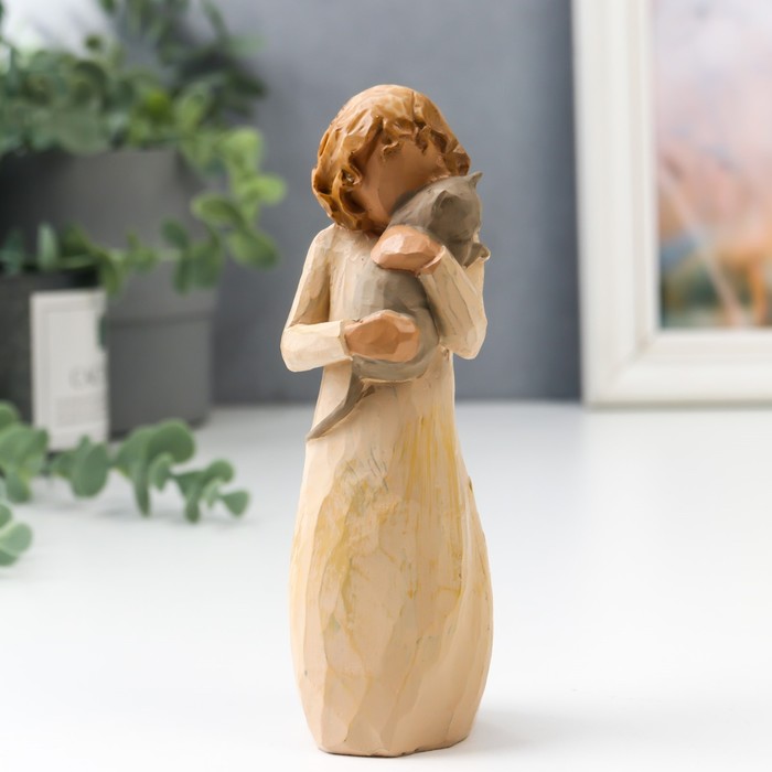 Сувенир полистоун "Девушка с котом" 13х4,5х4,5 см
Сувенир полистоун "Девушка с котом" 13х4,5х4,5 см