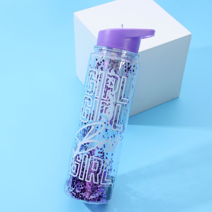 Бутылка для воды Girl Boss, 550 мл
Бутылка для воды Girl Boss, 550 мл