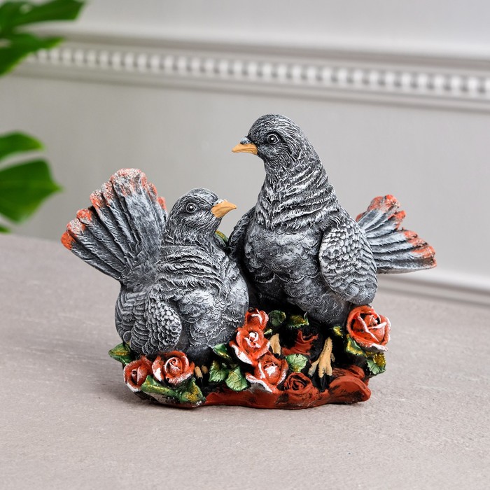 Статуэтка "Голуби-пара мини", сизые, художка, 15 см
Статуэтка "Голуби-пара мини", сизые, художка, 15 см