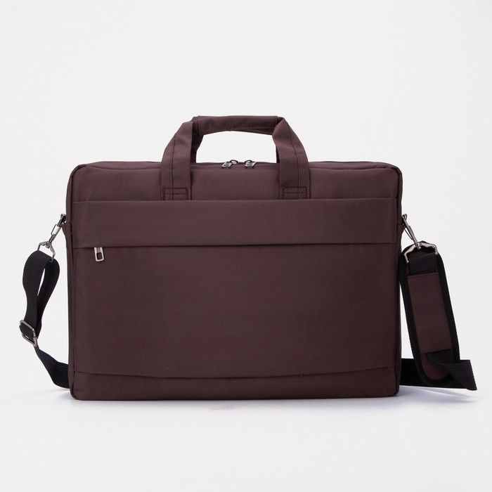 Сумка деловая на молнии, наружный карман, цвет коричневый
Сумка деловая на молнии, наружный карман, цвет коричневый