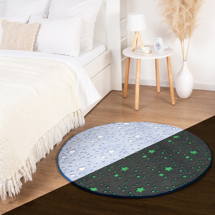 Ковёр детский светящийся Этель «Звезды», d=120 см, 450 гр/м2
Ковёр детский светящийся Этель «Звезды», d=120 см, 450 гр/м2