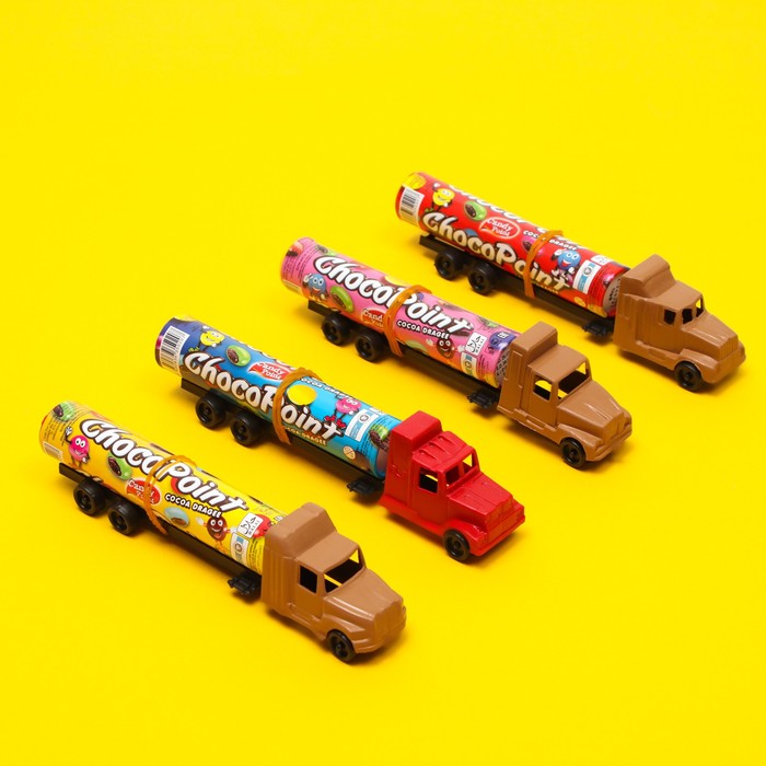 Шоколадное драже с сахарной глазурью Super Truck, 12 г
Шоколадное драже с сахарной глазурью Super Truck, 12 г