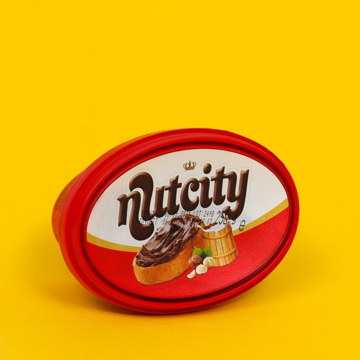 Шоколадная паста Nutcity с кремом из фундука и какао 250г
Шоколадная паста Nutcity с кремом из фундука и какао 250г