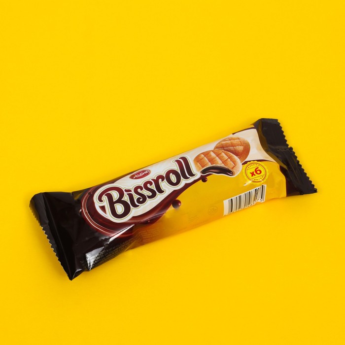 Печенье Bissroll с какао кремом, 42 г
Печенье Bissroll с какао кремом, 42 г