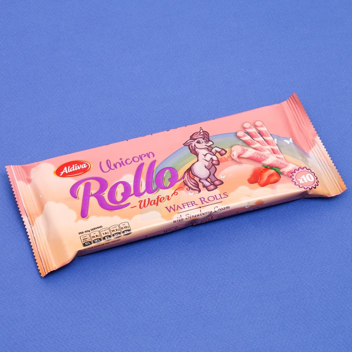 Вафельные трубочки с клубничным вкусом, 50 г
Вафельные трубочки с клубничным вкусом, 50 г