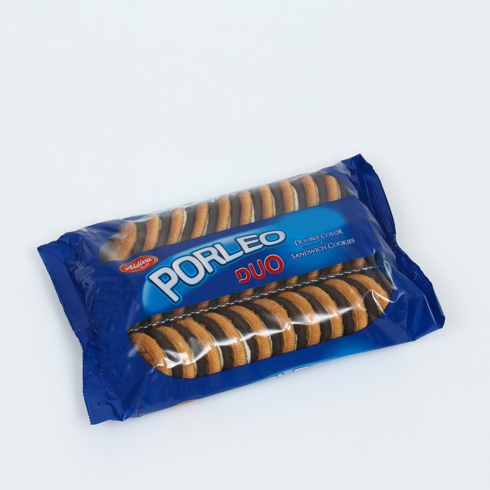 Хрустящее шоколадное печенье Porleo с ванильным кремом, 360 г
Хрустящее шоколадное печенье Porleo с ванильным кремом, 360 г