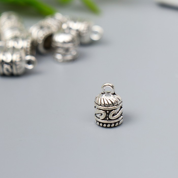 Концевик металл для творчества "Завитки" серебро G159B795 1,2х0,8 см
Концевик металл для творчества "Завитки" серебро G159B795 1,2х0,8 см