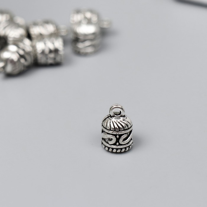 Концевик металл для творчества "С узорами" серебро G212B1047 1,3х0,9 см
Концевик металл для творчества "С узорами" серебро G212B1047 1,3х0,9 см