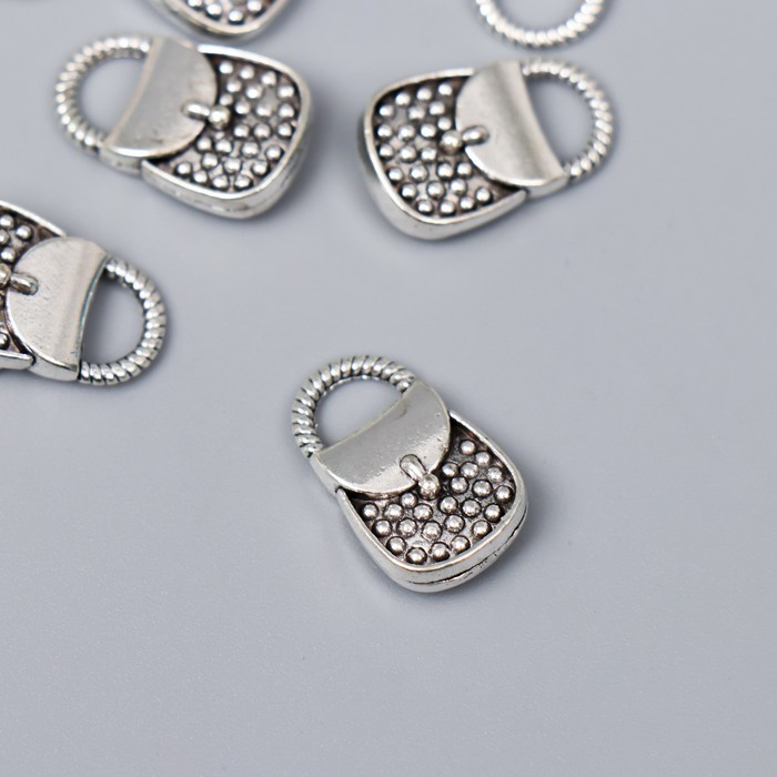 Декор для творчества металл "Сумочка в горошек" серебро G222B885 1,8х1,1 см
Декор для творчества металл "Сумочка в горошек" серебро G222B885 1,8х1,1 см