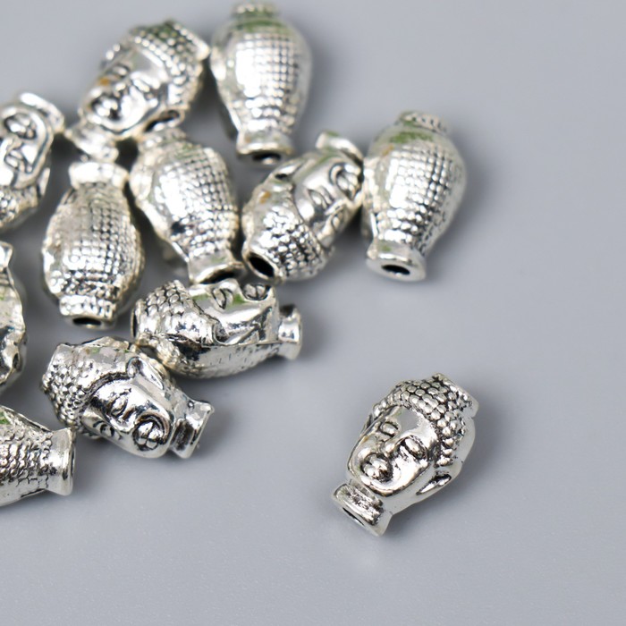 Бусина для творчества металл "Будда" серебро G235B1175 1,3х0,9 см
Бусина для творчества металл "Будда" серебро G235B1175 1,3х0,9 см