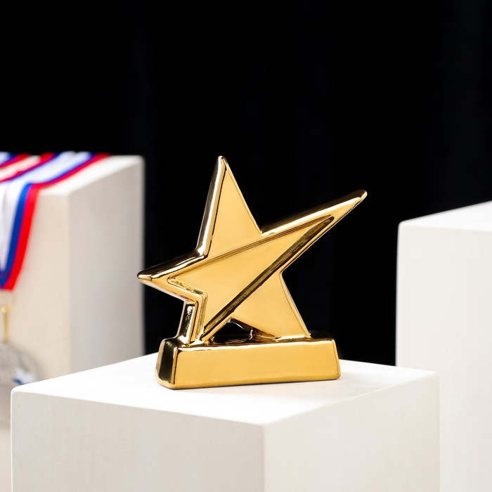 Кубок "Звёздочка", булат, золотистый, керамика, 11 см
Кубок "Звёздочка", булат, золотистый, керамика, 11 см