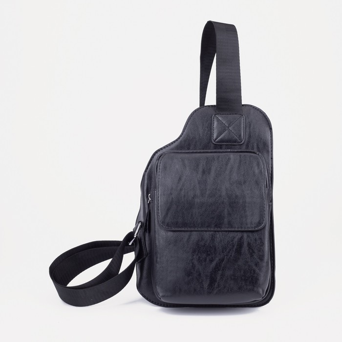 Сумка-сплинг на молнии, цвет чёрный
Сумка-сплинг на молнии, цвет чёрный