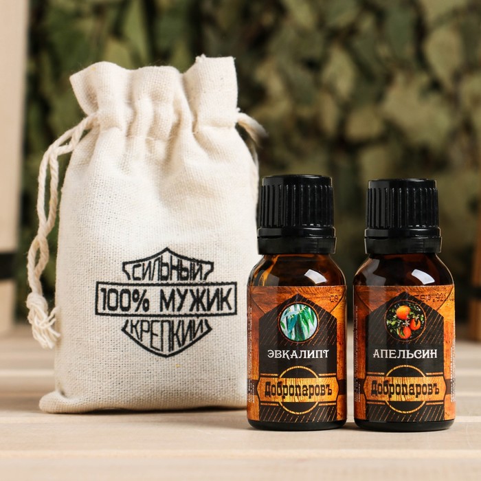 Набор эфирных масел "100% мужик" эвкалипт, апельсин 2 шт, 17 мл "Добропаровъ"
Набор эфирных масел "100% мужик" эвкалипт, апельсин 2 шт, 17 мл "Добропаровъ"