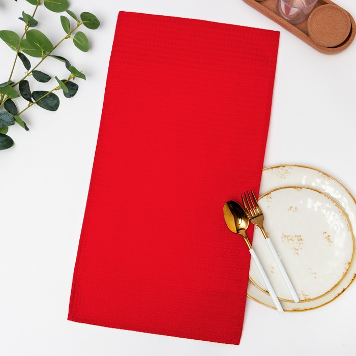 Полотенце 45х60 см, красный, вафля, 240 гр/м2, хлопок 100%
Полотенце 45х60 см, красный, вафля, 240 гр/м2, хлопок 100%