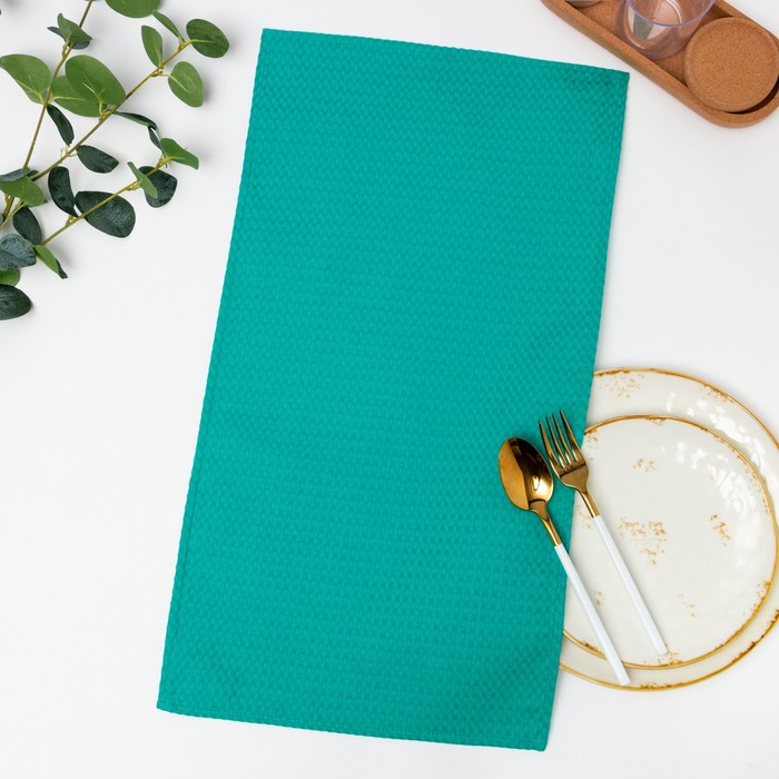 Полотенце 45х60 см, изумруд, вафля, 240 гр/м2, хлопок 100%
Полотенце 45х60 см, изумруд, вафля, 240 гр/м2, хлопок 100%