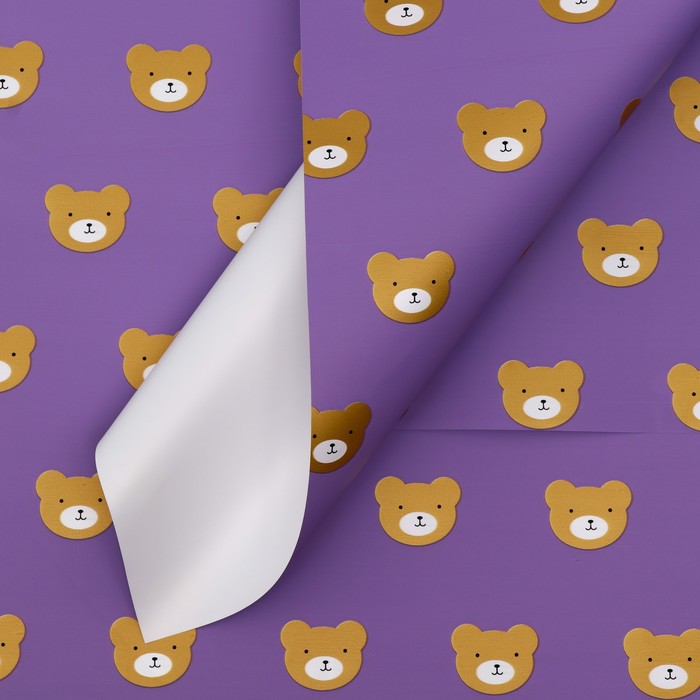 Пленка матовая, упаковочная, фиолетовая, 58 х 58 см
Пленка матовая, упаковочная, фиолетовая, 58 х 58 см