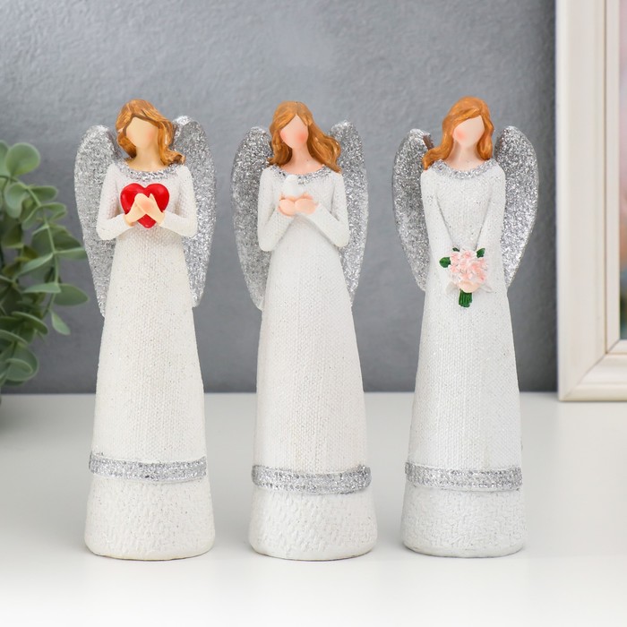 Сувенир полистоун "Безликий ангел с серебряными крыльями" МИКС 20 см
Сувенир полистоун "Безликий ангел с серебряными крыльями" МИКС 20 см