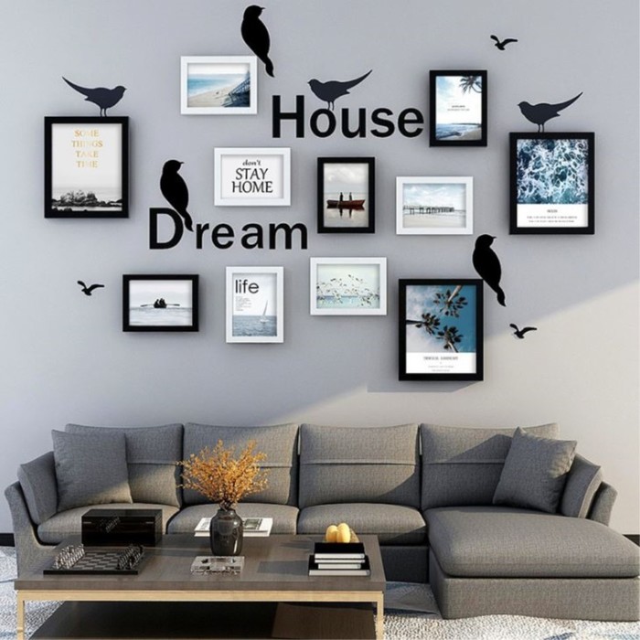 Фоторамка пластик на 11 фото+наклейка "Птицы" чёрно-белые набор 103х148 см
Фоторамка пластик на 11 фото+наклейка "Птицы" чёрно-белые набор 103х148 см