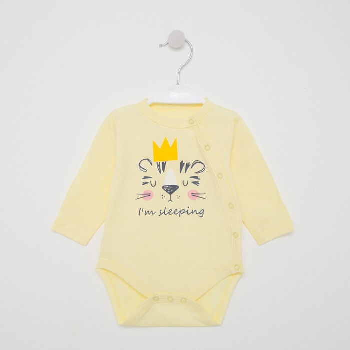 Боди для девочки, цвет жёлтый, рост 80
Боди для девочки, цвет жёлтый, рост 80