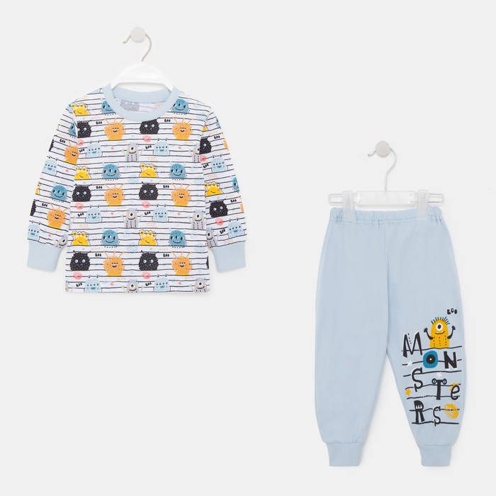 Пижама для мальчика, цвет белый, рост 92
Пижама для мальчика, цвет белый, рост 92