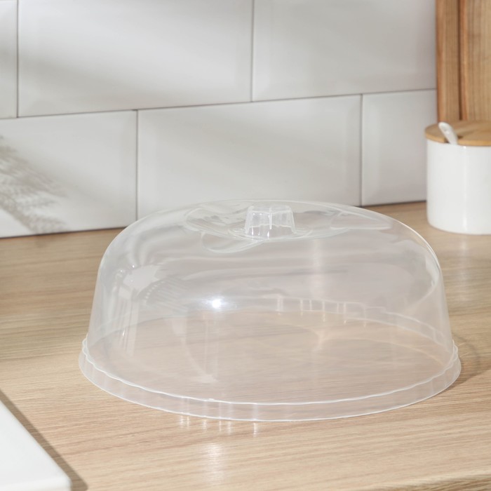 Крышка защитная для еды, цвет прозрачный
Крышка защитная для еды, цвет прозрачный