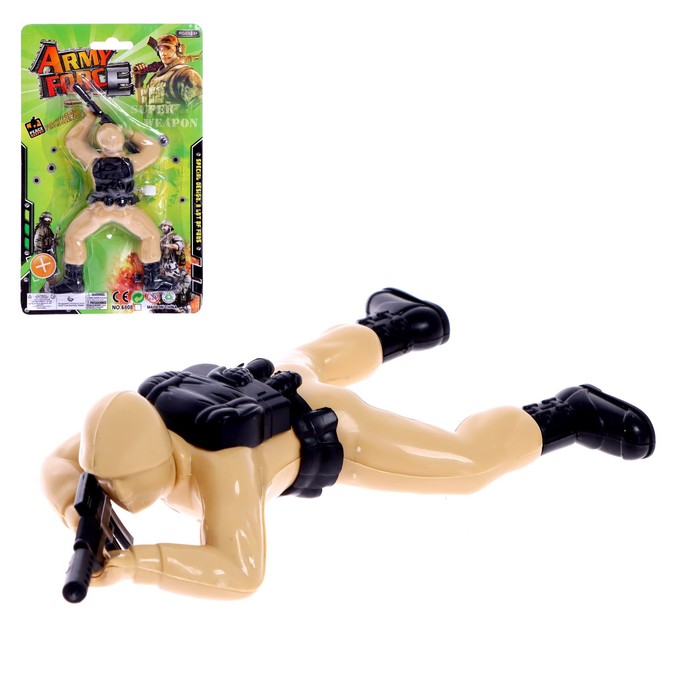 Солдатик заводной «Разведчик», МИКС
Солдатик заводной «Разведчик», МИКС