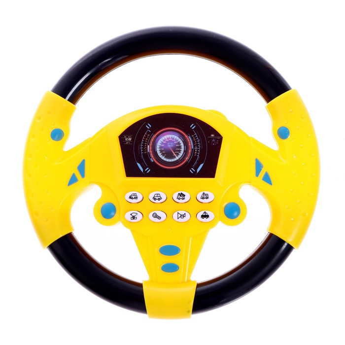 Руль музыкальный «Гонщик», звуковые эффекты
Руль музыкальный «Гонщик», звуковые эффекты