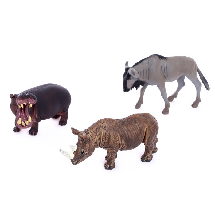 Набор животных «Лесные», 3 фигурки
Набор животных «Лесные», 3 фигурки