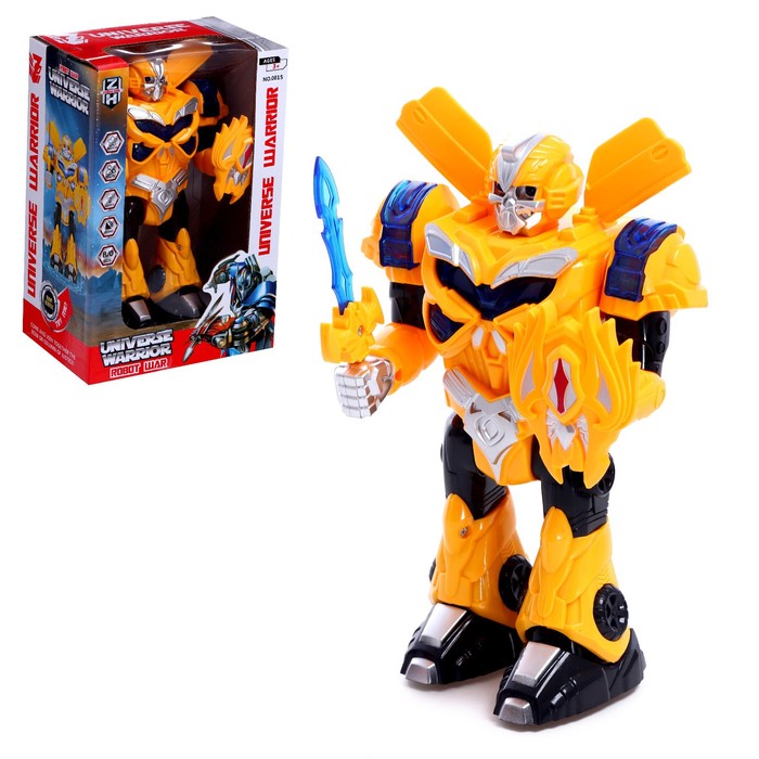 Робот «Автобот», работает от батареек, световые и звуковые эффекты, МИКС
Робот «Автобот», работает от батареек, световые и звуковые эффекты, МИКС