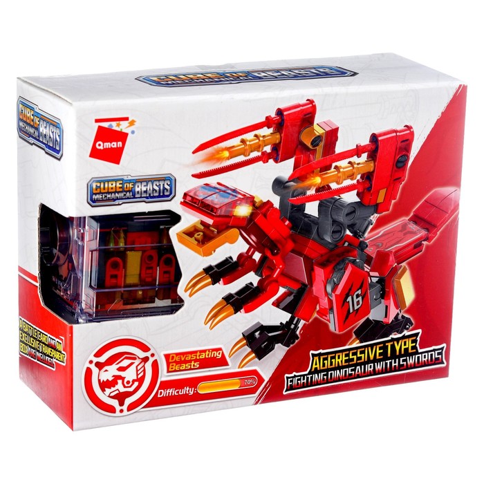 Конструктор Робот «Динобот», 142 детали
Конструктор Робот «Динобот», 142 детали