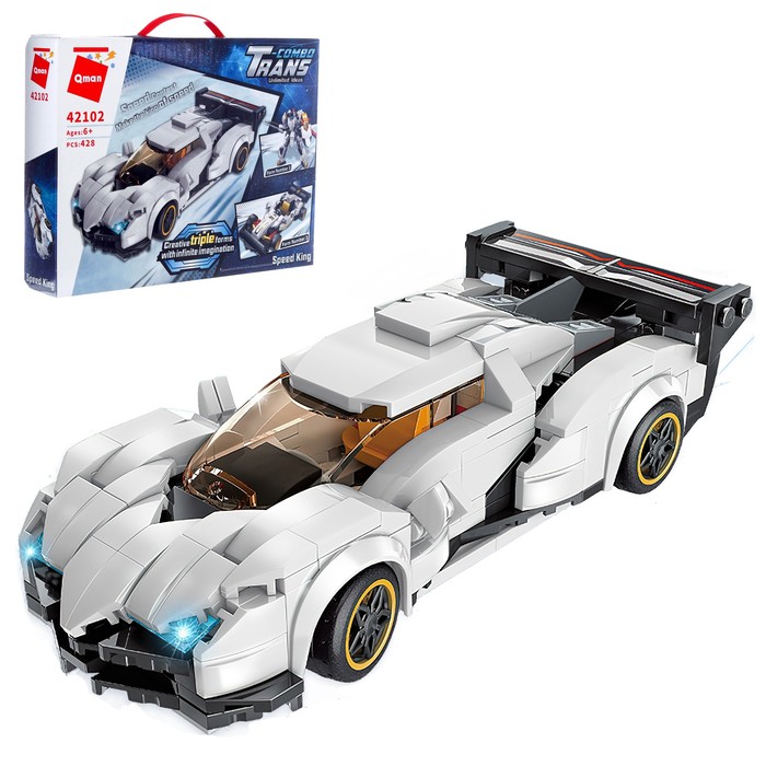 Конструктор Робот «Тачка трансформер», 428 деталей
Конструктор Робот «Тачка трансформер», 428 деталей