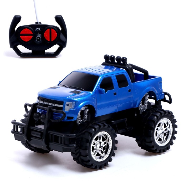 Джип радиоуправляемый «Пикап», 1:16, работает от батареек, МИКС 
Джип радиоуправляемый «Пикап», 1:16, работает от батареек, МИКС