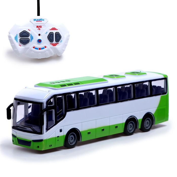 Автобус радиоуправляемый «Междугородний», работает от батареек
Автобус радиоуправляемый «Междугородний», работает от батареек