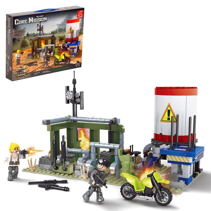 Конструктор Армия «Битва за нефтебазу», 377 деталей
Конструктор Армия «Битва за нефтебазу», 377 деталей