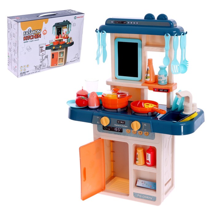 Игровой модуль «Кухня» с аксессуарами, льется вода из крана, световые и звуковые эффекты
Игровой модуль «Кухня» с аксессуарами, льется вода из крана, световые и звуковые эффекты