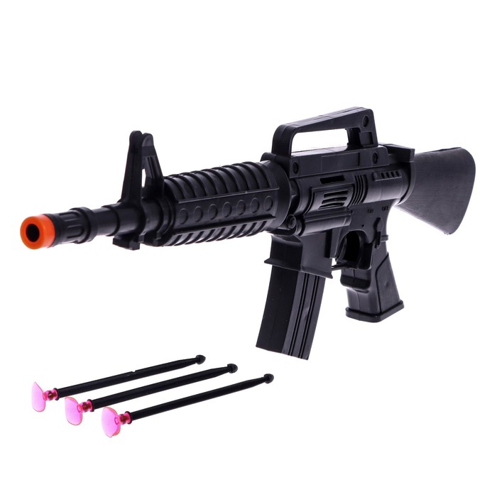 Автомат М4А1, стреляет присосками
Автомат М4А1, стреляет присосками