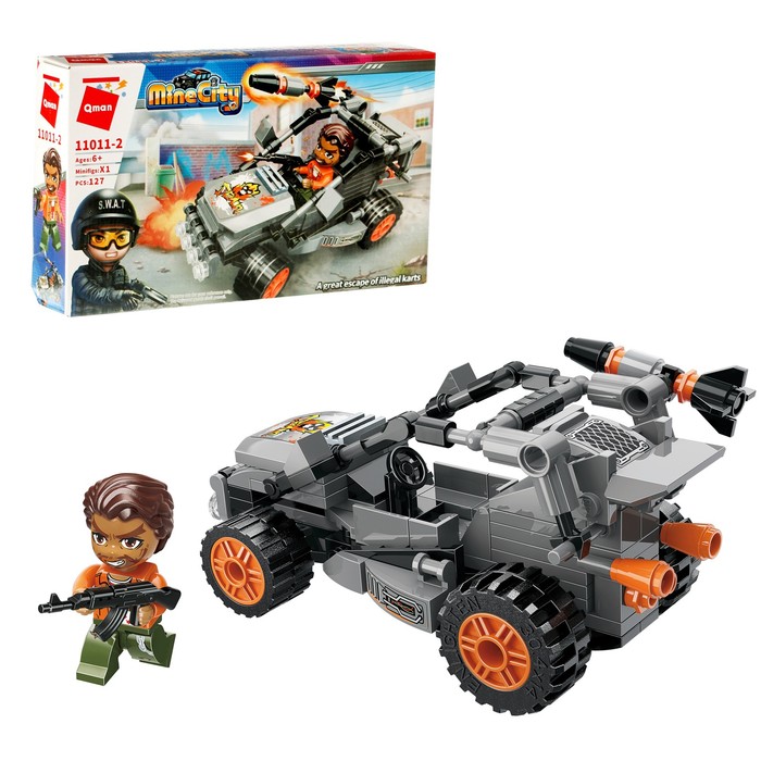 Конструктор Полиция «Багги», 1 минифигура и 127 деталей
Конструктор Полиция «Багги», 1 минифигура и 127 деталей