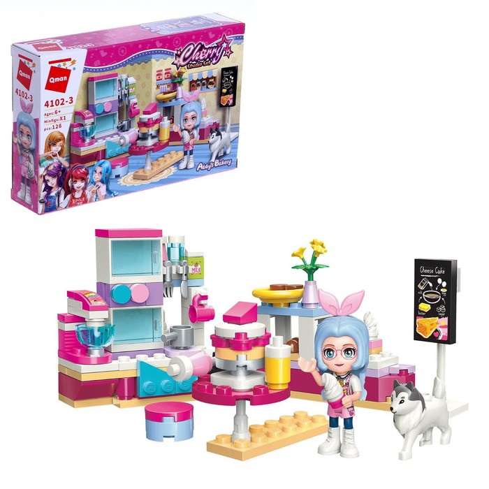 Конструктор Девчонки «Кухня гостиная», 1 минифигура и 126 деталей
Конструктор Девчонки «Кухня гостиная», 1 минифигура и 126 деталей