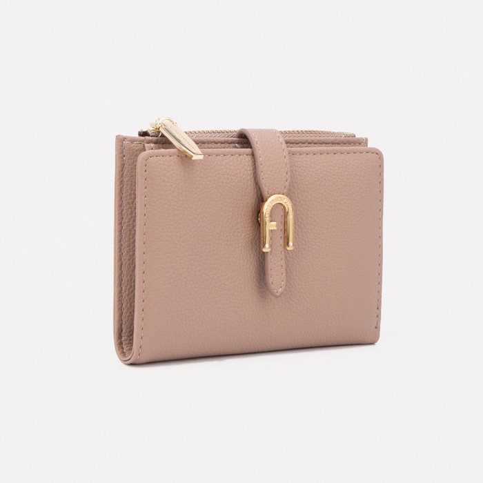 Кошелёк на кнопке, цвет бежевый
Кошелёк на кнопке, цвет бежевый