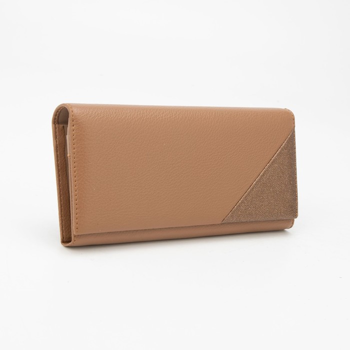 Кошелёк на магнитах, цвет коричневый
Кошелёк на магнитах, цвет коричневый